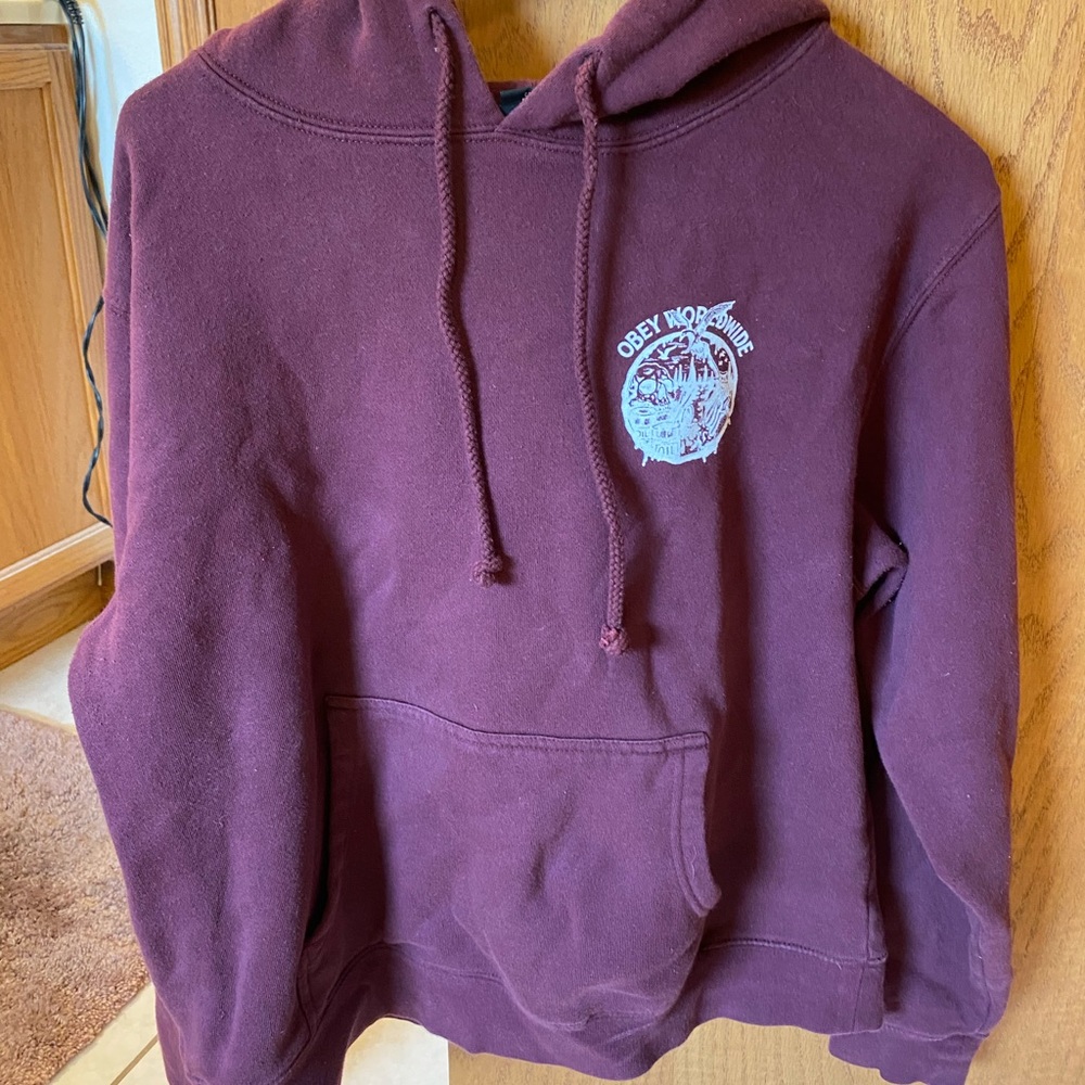 Maroon Obey Sweatshirt